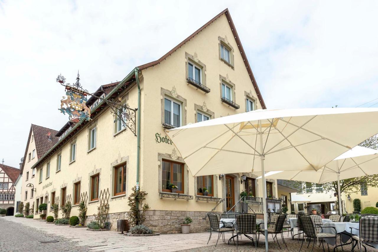 Hotel Gasthof Krone Niederstetten Exterior photo